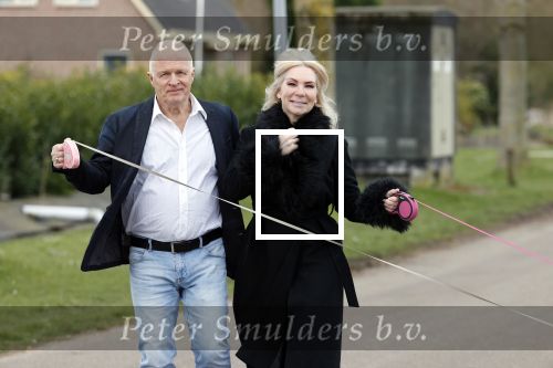 Almere 10 april 2021
Peter Jan Rens met zijn nieuwe vriendin Willeke Schoonewille