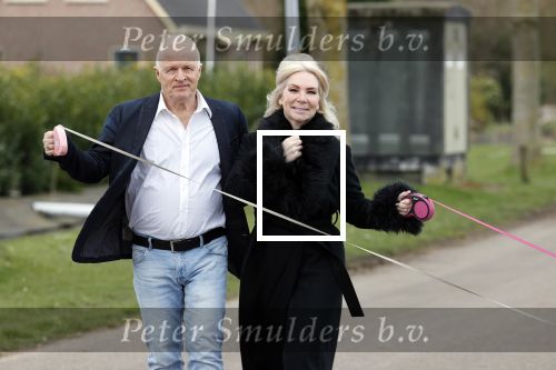 Almere 10 april 2021
Peter Jan Rens met zijn nieuwe vriendin Willeke Schoonewille