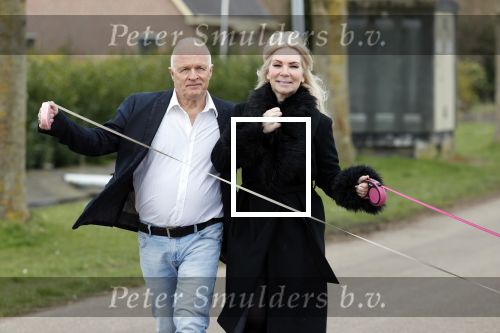 Almere 10 april 2021
Peter Jan Rens met zijn nieuwe vriendin Willeke Schoonewille