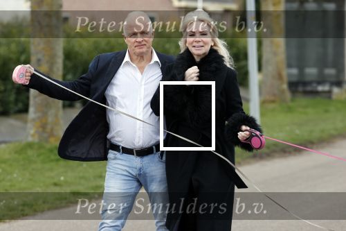 Almere 10 april 2021
Peter Jan Rens met zijn nieuwe vriendin Willeke Schoonewille