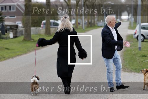 Almere 10 april 2021
Peter Jan Rens met zijn nieuwe vriendin Willeke Schoonewille