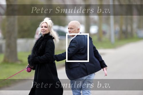 Almere 10 april 2021
Peter Jan Rens met zijn nieuwe vriendin Willeke Schoonewille