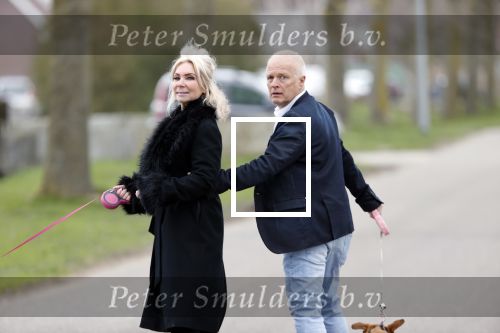 Almere 10 april 2021
Peter Jan Rens met zijn nieuwe vriendin Willeke Schoonewille