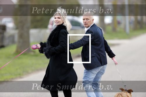 Almere 10 april 2021
Peter Jan Rens met zijn nieuwe vriendin Willeke Schoonewille