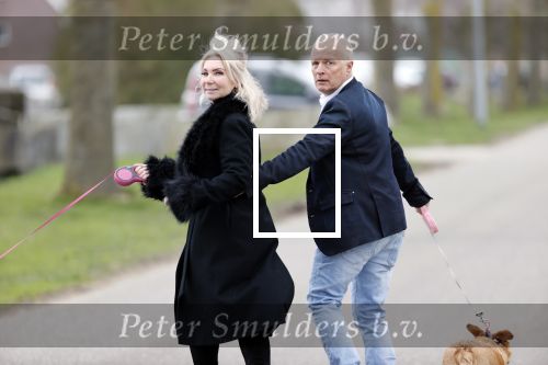 Almere 10 april 2021
Peter Jan Rens met zijn nieuwe vriendin Willeke Schoonewille