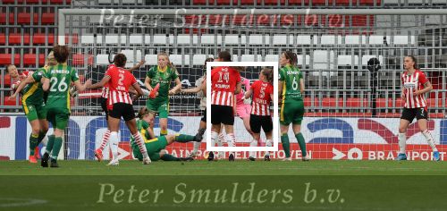 Eindhoven 14 Mei 2021
PSV-ADO Den Haag Dames, eindstand 6-2