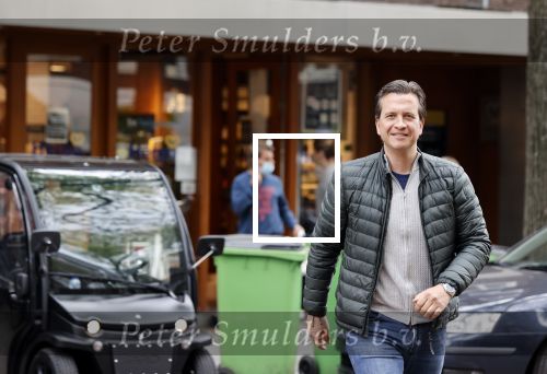 Amsterdam 14 mei 2021
Quincy Schellevis met zijn dochter in Amsterdam zuid