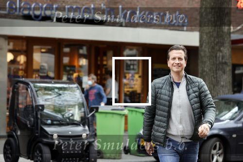 Amsterdam 14 mei 2021
Quincy Schellevis met zijn dochter in Amsterdam zuid
