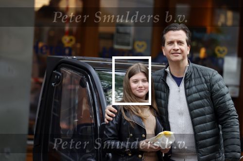 Amsterdam 14 mei 2021
Quincy Schellevis met zijn dochter in Amsterdam zuid