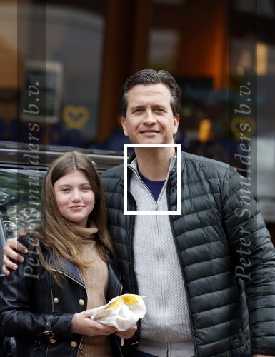 Amsterdam 14 mei 2021
Quincy Schellevis met zijn dochter in Amsterdam zuid