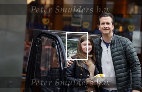 Amsterdam 14 mei 2021
Quincy Schellevis met zijn dochter in Amsterdam zuid