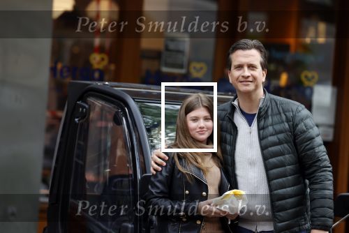 Amsterdam 14 mei 2021
Quincy Schellevis met zijn dochter in Amsterdam zuid