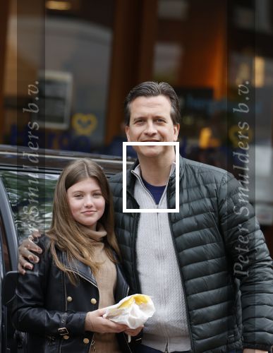 Amsterdam 14 mei 2021
Quincy Schellevis met zijn dochter in Amsterdam zuid