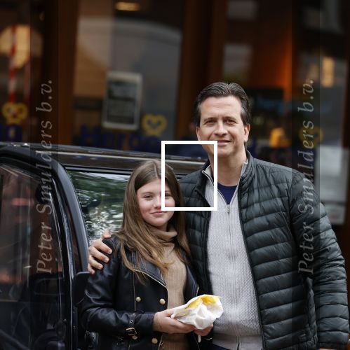 Amsterdam 14 mei 2021
Quincy Schellevis met zijn dochter in Amsterdam zuid
