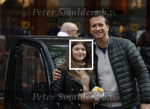 Amsterdam 14 mei 2021
Quincy Schellevis met zijn dochter in Amsterdam zuid