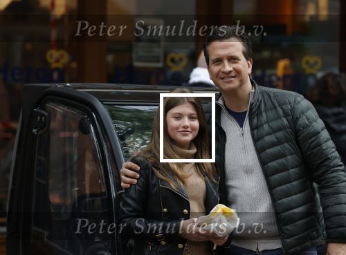 Amsterdam 14 mei 2021
Quincy Schellevis met zijn dochter in Amsterdam zuid