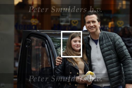 Amsterdam 14 mei 2021
Quincy Schellevis met zijn dochter in Amsterdam zuid
