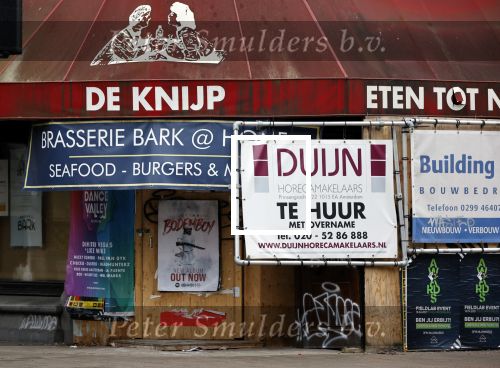 Amsterdam 10 april 2021
Restaurant op de v Baerlestraat staat te koop