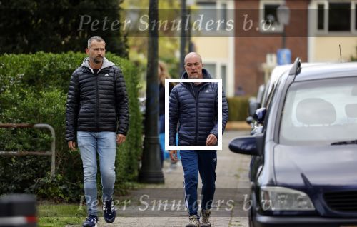 Weesp 14 mei 2021
Rolf Koster met partner in het centrum van Weesp.
