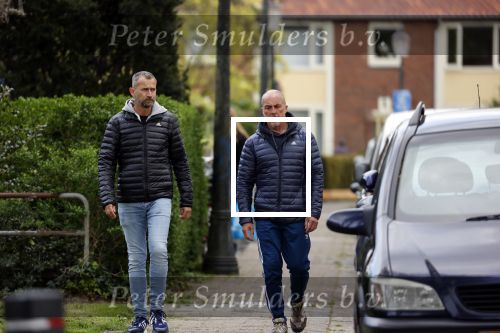 Weesp 14 mei 2021
Rolf Koster met partner in het centrum van Weesp.