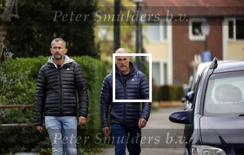 Weesp 14 mei 2021
Rolf Koster met partner in het centrum van Weesp.