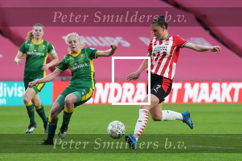 Eindhoven, 14 Mei 2021 PSV-ADO Den Haag Damesvoetbal, eindstand 6-2
Romee Leuchter