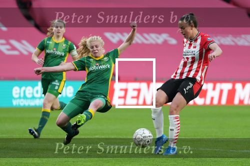 Eindhoven, 14 Mei 2021 PSV-ADO Den Haag Damesvoetbal, eindstand 6-2
Romee Leuchter