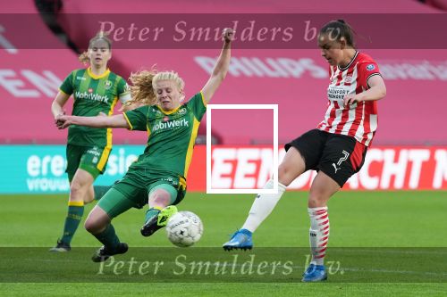 Eindhoven, 14 Mei 2021 PSV-ADO Den Haag Damesvoetbal, eindstand 6-2
Romee Leuchter