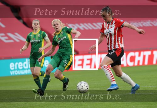 Eindhoven, 14 Mei 2021 PSV-ADO Den Haag Damesvoetbal, eindstand 6-2
Romee Leuchter