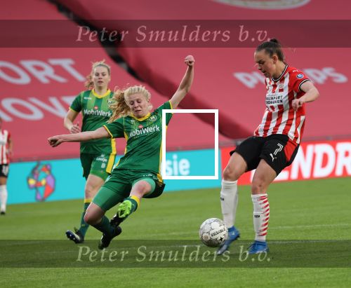 Eindhoven, 14 Mei 2021 PSV-ADO Den Haag Damesvoetbal, eindstand 6-2
Romee Leuchter