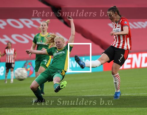 Eindhoven, 14 Mei 2021 PSV-ADO Den Haag Damesvoetbal, eindstand 6-2
Romee Leuchter