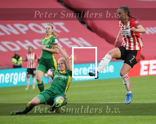 Eindhoven, 14 Mei 2021 PSV-ADO Den Haag Damesvoetbal, eindstand 6-2
Romee Leuchter