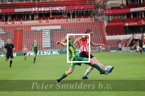 Eindhoven, 14 Mei 2021 PSV-ADO Den Haag Damesvoetbal, eindstand 6-2
Romee Leuchter