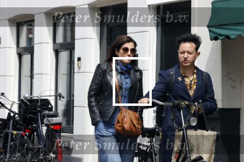 Amsterdam 14 mei 2021
Rop Verheijen met een vriendin in amsterdam zuid