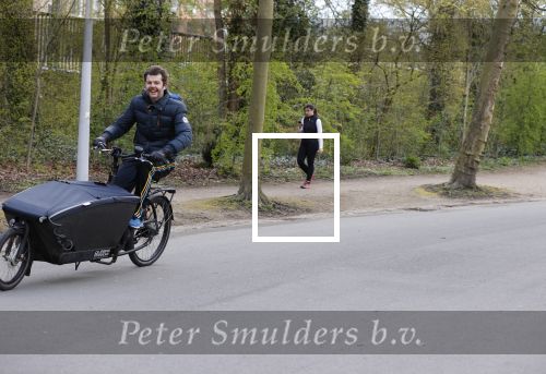 Amsterdam 15 april 2021
Sander lantinga met bakfiets in het Vondelpark