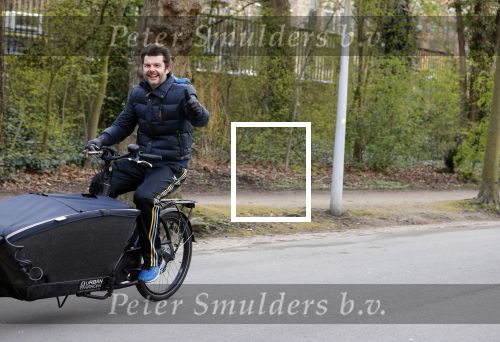 Amsterdam 15 april 2021
Sander lantinga met bakfiets in het Vondelpark