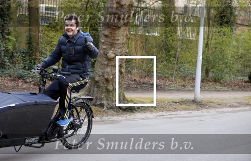 Amsterdam 15 april 2021
Sander lantinga met bakfiets in het Vondelpark