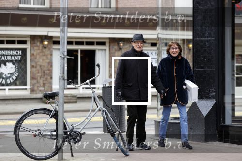 Amsterdam 10 april 2021
Theo Heuft met zijn vriendin op de pc hooftstraat