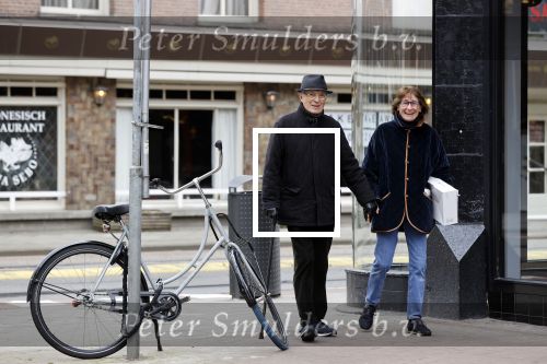 Amsterdam 10 april 2021
Theo Heuft met zijn vriendin op de pc hooftstraat