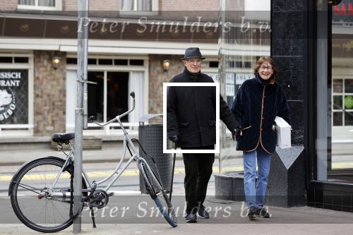 Amsterdam 10 april 2021
Theo Heuft met zijn vriendin op de pc hooftstraat