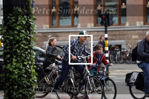 Amsterdam 20 mei 2021
Vincent Croiset met zijn zoon op de fiets in Amsterdam zuid