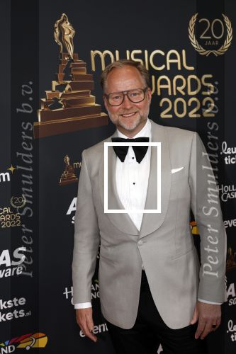 Rotterdam 28 april 2022
Musicalawards gala in Ahoy Rotterdam.
Ad Knippels met partner