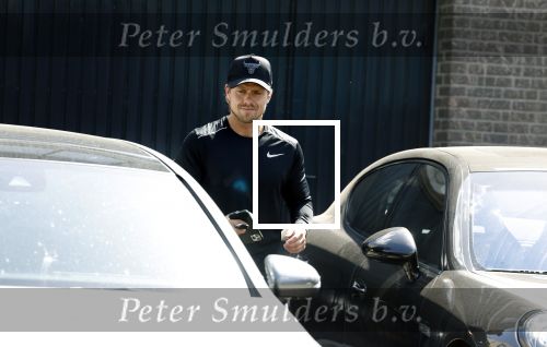 Mijdrecht 11 mei 2022
Andre Hazes vertrekt vanaf het huis van zijn moeder Rachel om te gaan sporten .