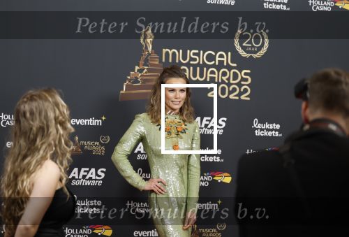 Rotterdam 28 april 2022
Musicalawards gala in Ahoy Rotterdam. Angela Schijf