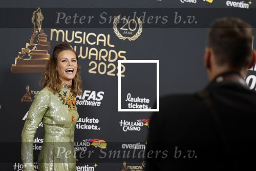 Rotterdam 28 april 2022
Musicalawards gala in Ahoy Rotterdam. Angela Schijf