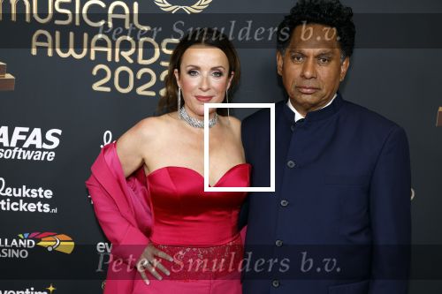 Rotterdam 28 april 2022
Musicalawards gala in Ahoy Rotterdam.
Annick Boer met partner
