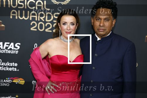 Rotterdam 28 april 2022
Musicalawards gala in Ahoy Rotterdam.
Annick Boer met partner