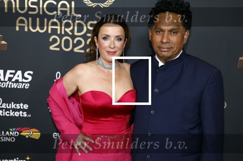 Rotterdam 28 april 2022
Musicalawards gala in Ahoy Rotterdam.
Annick Boer met partner