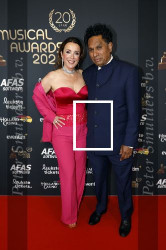 Rotterdam 28 april 2022
Musicalawards gala in Ahoy Rotterdam.
Annick Boer met partner