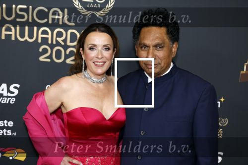 Rotterdam 28 april 2022
Musicalawards gala in Ahoy Rotterdam.
Annick Boer met partner